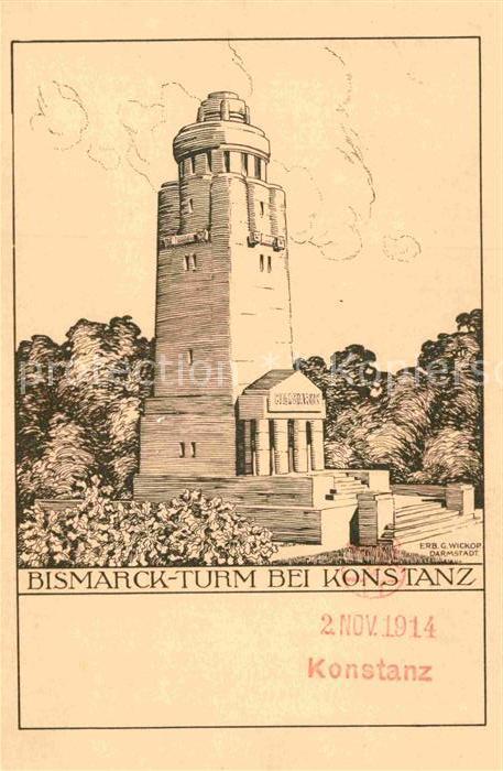 Konstanz Bodensee Bismarck-Turm