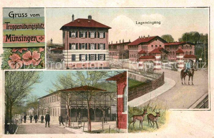 Muensingen Truppenuebungsplatz Lagereingang