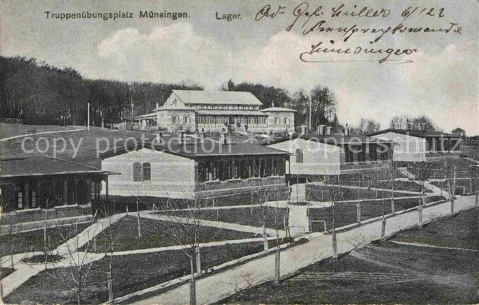 Muensingen Truppenuebungsplatz Lager