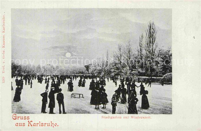 Karlsruhe Baden Stadtgarten