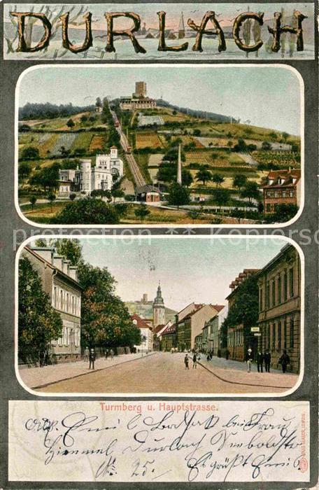 Durlach Turmberg Hauptstrasse
