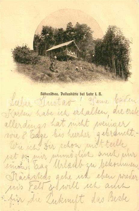 Lahr Schwarzwald Hoehenschau Juliushuette