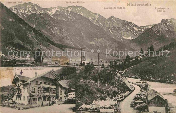 Hinterstein Bad Hindelang Rauhorn Gasthof Steinadler Kugelhorn