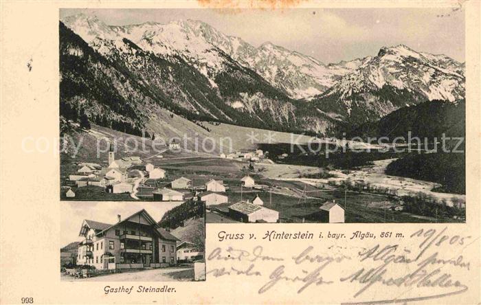 Hinterstein Bad Hindelang Gasthof Steinadler