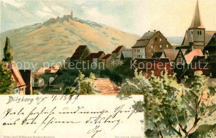 Dilsberg Kuenstlerkarte