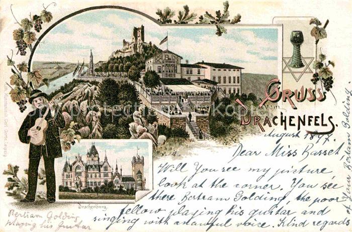 Drachenfels Schloss Drachenburg