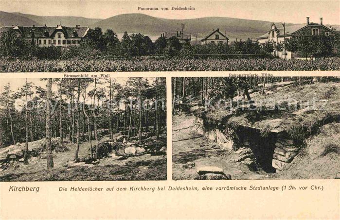 Deidesheim Kirchberg Rekonstruirte Huette