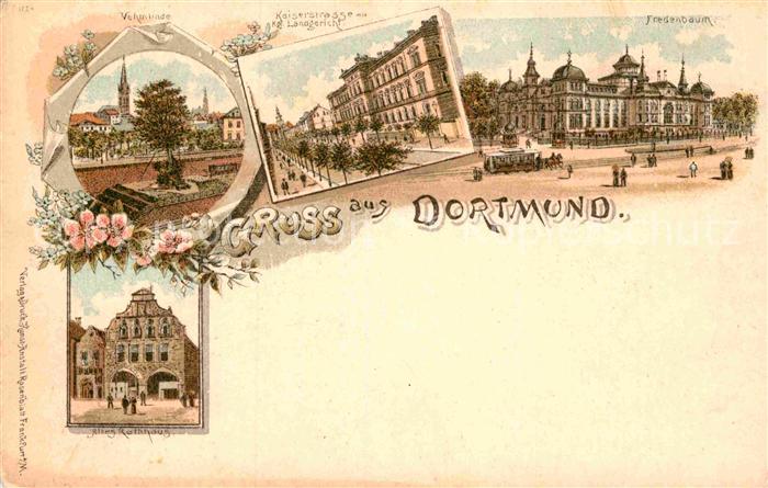 DORTMUND  CITY Fredenbaum Kaiserstrasse Vehmlinde