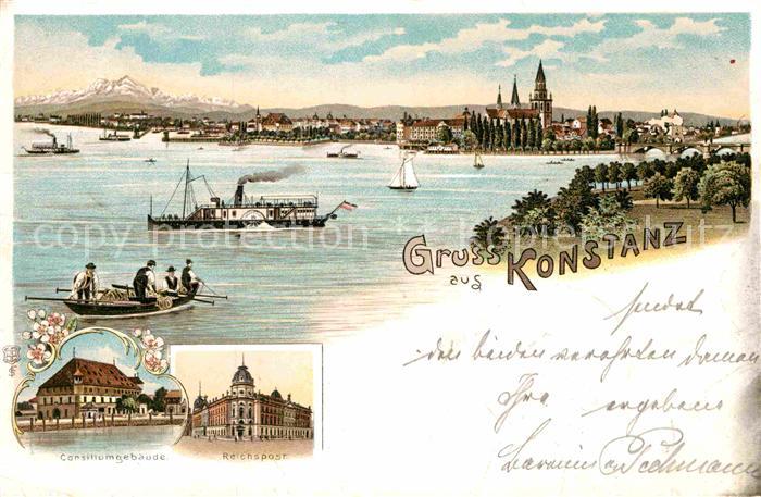 Konstanz Bodensee Consiliumgebaeude Reichspost