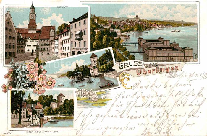 ueberlingen Bodensee Hafen St. Johannsturm