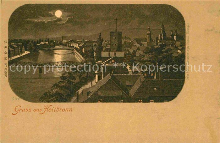 Heilbronn Neckar Teilansicht