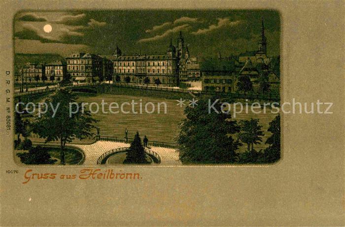 Heilbronn Neckar Teilansicht