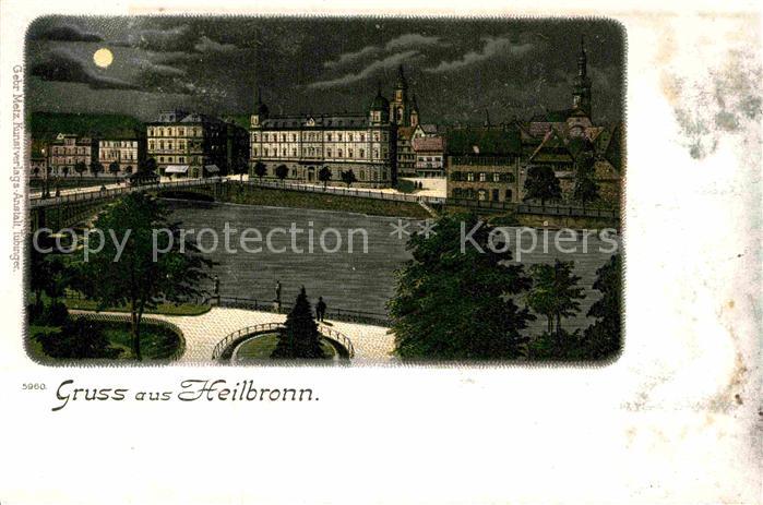 Heilbronn Neckar Teilansicht