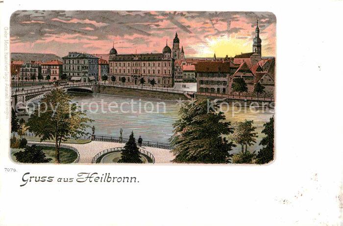 Heilbronn Neckar Teilansicht