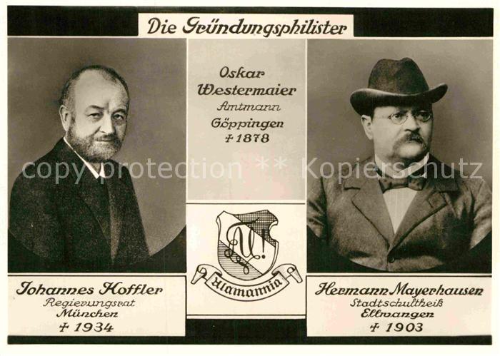 TueBINGEN BW Johannes Koffler Hermann Mayerhausen Amtmann