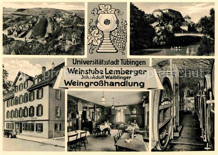 TueBINGEN BW Weinstube Lemberger
