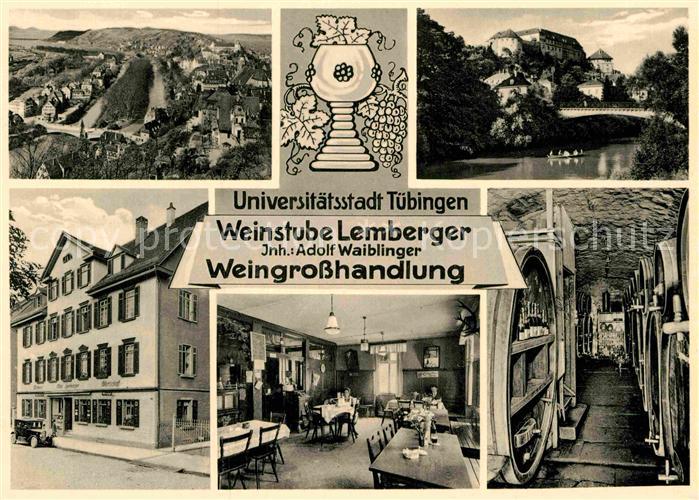 TueBINGEN BW Weinstube Lemberger