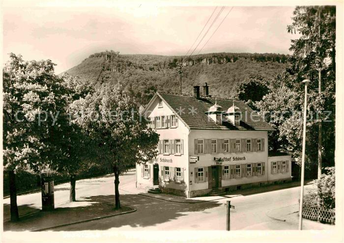 Urach Bad Gasthaus Schoeneck