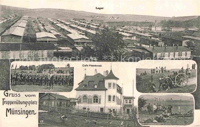 Muensingen Truppenuebungsplatz Cafe Plesdonat Lager