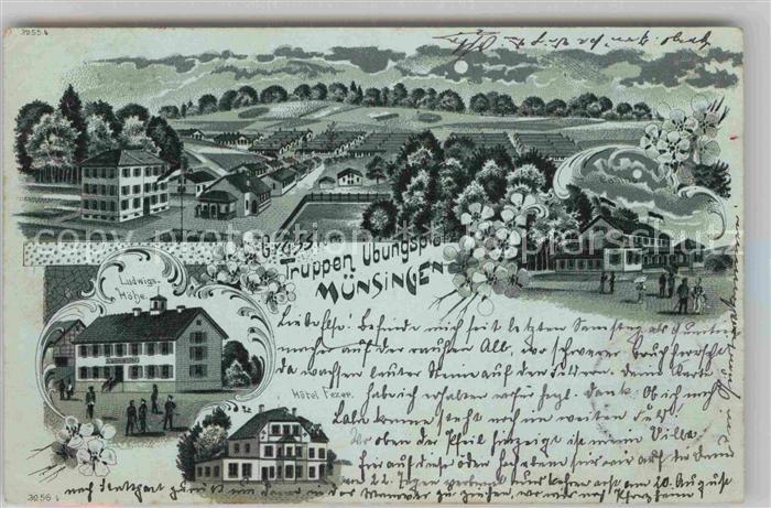 Muensingen Truppenuebungsplatz Casino Hotel Fezer Ludwigshoehe