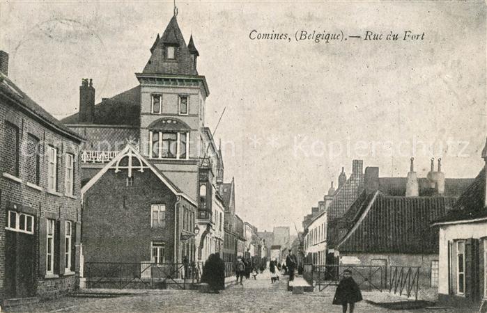 Comines Hainaut Rue du Fort