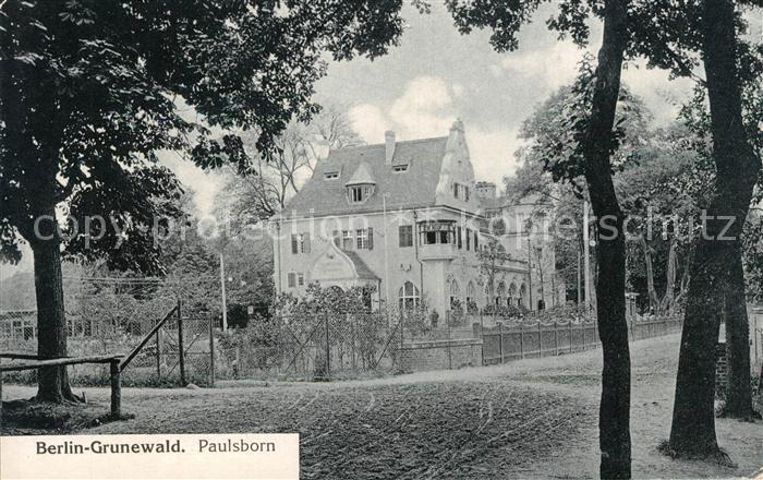 Grunewald Berlin Paulsborn