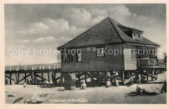 Boltenhagen Ostseebad Seebrücke Restaurant