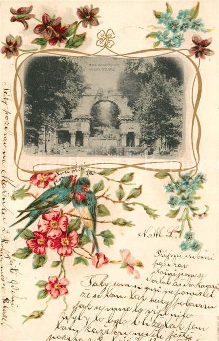 WIEN AT Schönbrunn Römische Ruine