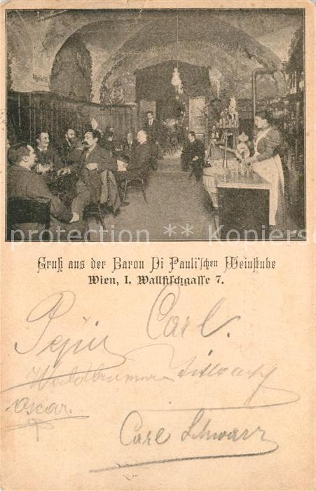 WIEN AT Baron Paulische Weinstube