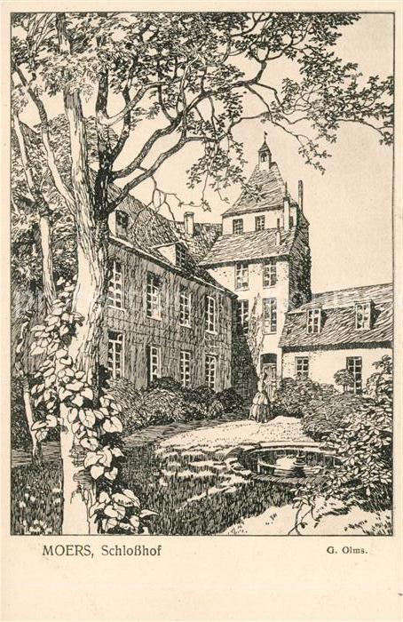 Moers Schlosshof KünstlerOlms