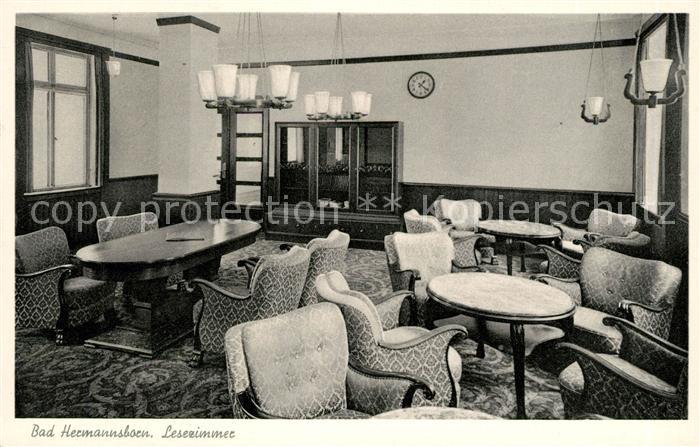 Bad Hermannsborn Lesezimmer