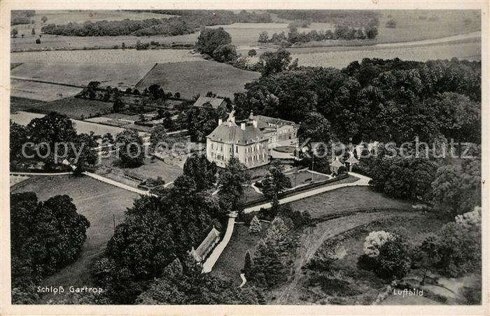 Gartrop-Buehl Schloss Fliegeraufnahme