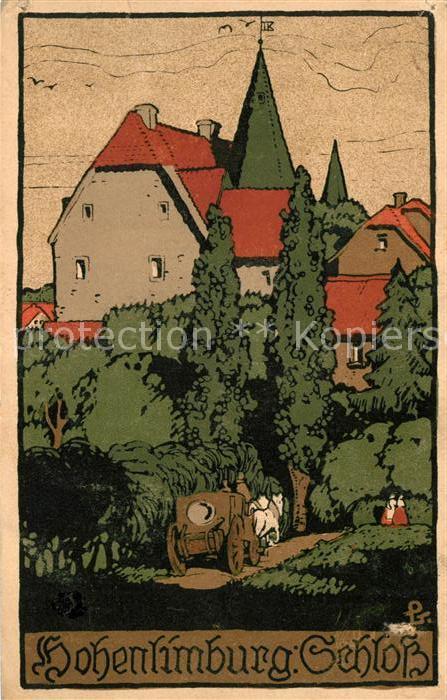 Hohenlimburg Schloss Künstler Stein