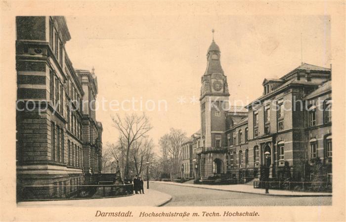 Darmstadt Hochschulstraße Technische Hochschule