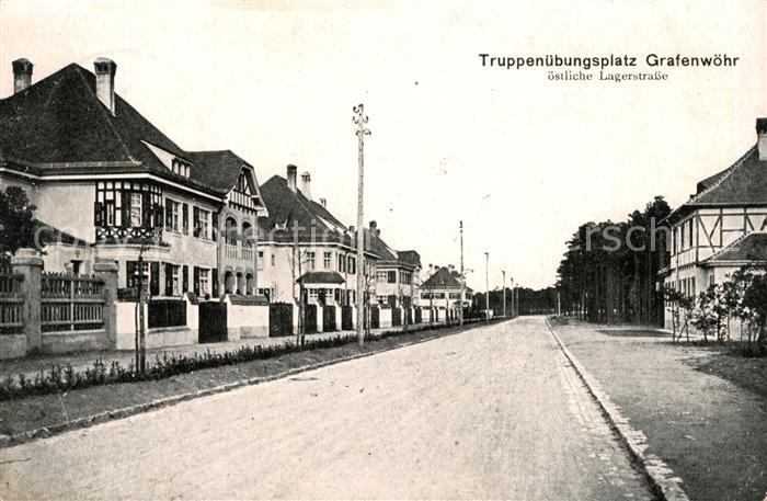 Grafenwoehr Truppenuebungsplatz Östliche Lagerstraße