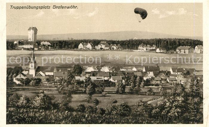 Grafenwoehr Truppenuebungsplatz Panorama