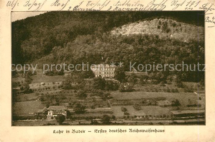 Lahr Baden Erstes Deutsches Reichswaisenhaus