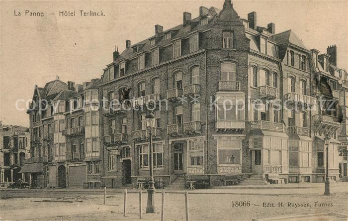 La Panne Veurne Hotel Terlinck