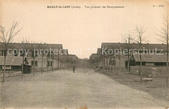 Mailly-le-Camp Panorama Baraquements
