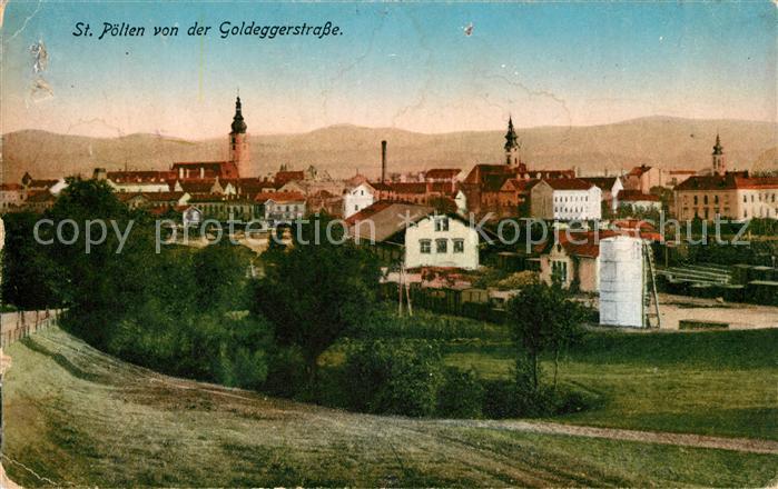 St Pölten Panorama von Goldeggerstraße