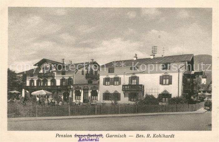 GARMISCH-PARTENKIRCHEN Bayern Pension Kohlhardt