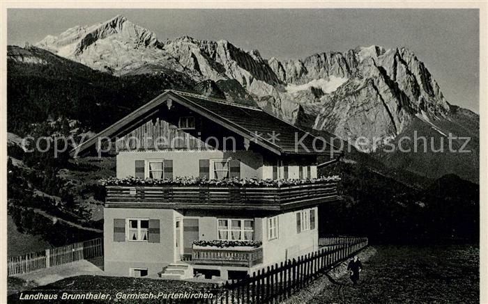 GARMISCH-PARTENKIRCHEN Bayern Landhaus Brunnthaler