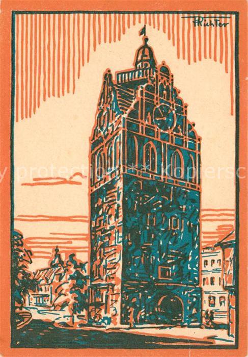 Zerbst Glocken Turm Sankt Bartholomäi Künstler Richter