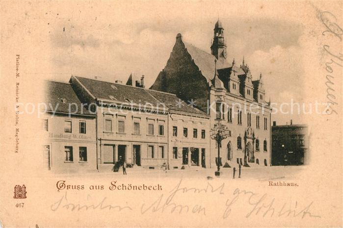 Schoenebeck Elbe Rathaus