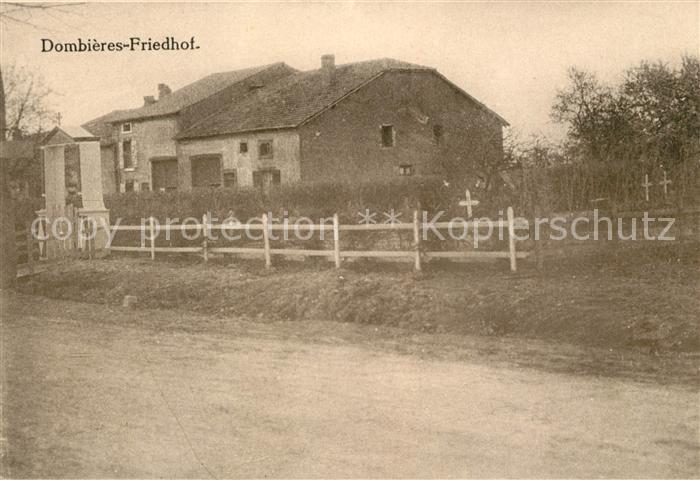 Dompierre-aux-Bois 55 Dombieres Friedhof