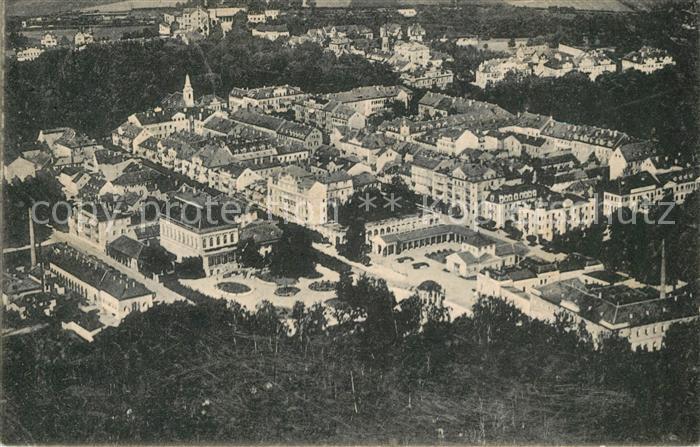 Franzensbad Böhmen Fliegeraufnahme