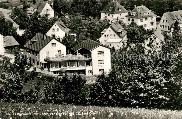 Bad Orb Kurviertel Cafe Pension Fernblick