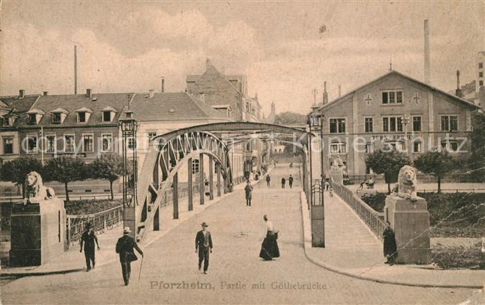 Pforzheim Goethebrücke