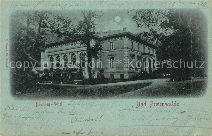 Freienwalde Bad Brunnen Hotel