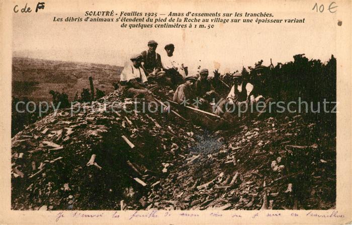 Solutre-Pouilly Kriegsgräber